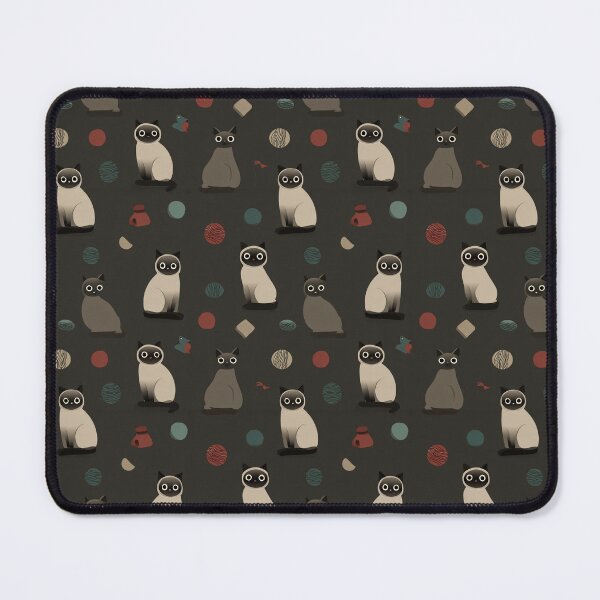 Item preview, Beautiful Burmese | Burmese Cat Seamless Pattern designed and sold by sundayclay.