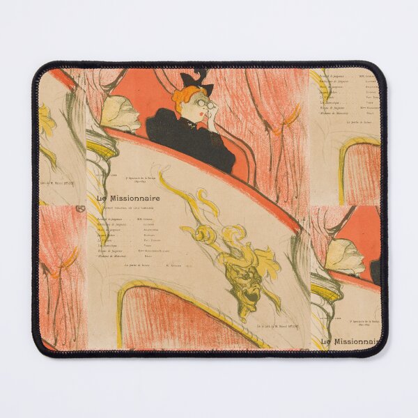 Item preview, La Loge au Mascaron Doré by Henri de Toulouse-Lautrec | Vintage Belle Époque Theatre Poster Print designed and sold by artofuniverse.