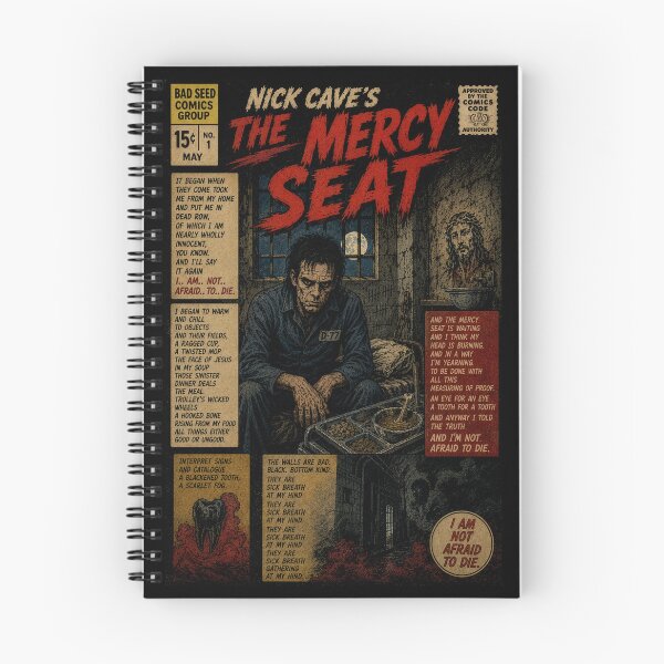 Item preview, The Mercy Seat - Nick Cave imaginary comic designed and sold by Wanderdreaming.