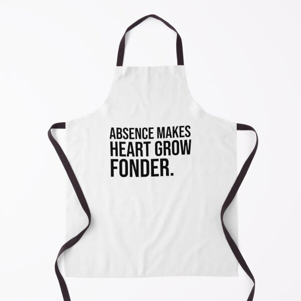 Item preview, Absence makes heart grow fonder wise quotes designed and sold by Pikkalo.