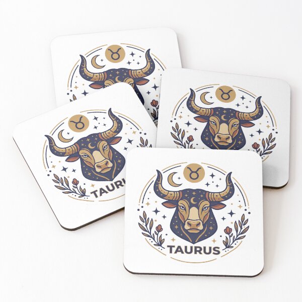 Item preview, Retro Taurus Zodiac Bull Celestial Mystic Design designed and sold by Wittylayer.