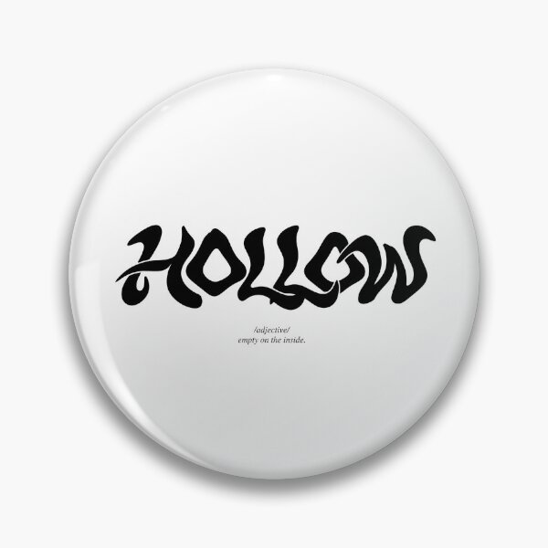 Item preview, Hollow Distorted Typography designed and sold by NOISEFORM.