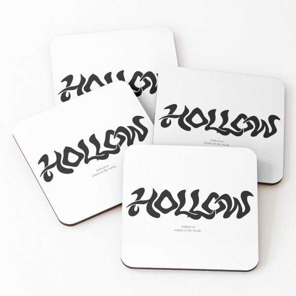 Item preview, Hollow Distorted Typography designed and sold by NOISEFORM.