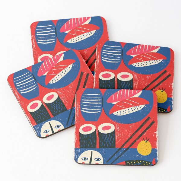 Item preview, Hand-Carved Seafood Motif designed and sold by Retro Type.