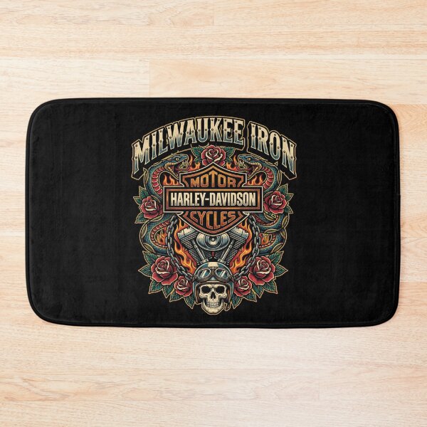 Item preview, Milwaukee Iron Harley Davidson Garage Built Motorcycle Design designed and sold by enzoade.