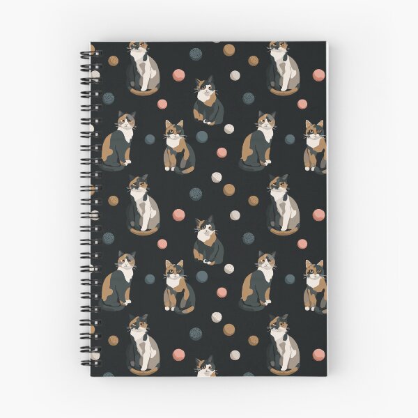 Item preview, Cuddly Calicos | Calico Cat Seamless Pattern designed and sold by sundayclay.