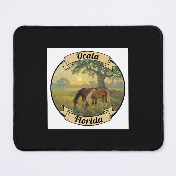 Item preview, Ocala, Florida - Horses and Oak Tree - Part 2 designed and sold by nona003.
