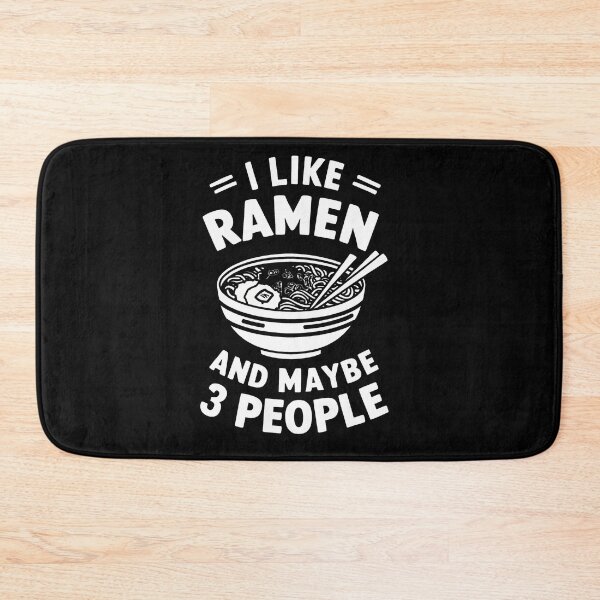Item preview, I Like Ramen And Maybe 3 People designed and sold by SiarheiYur.