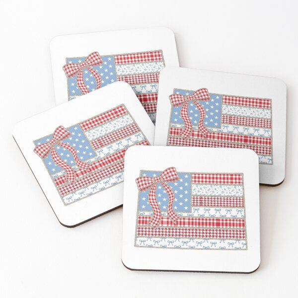 Item preview, Cute Patriotic Colorado Map with Red Gingham Bow designed and sold by Paper Drip.
