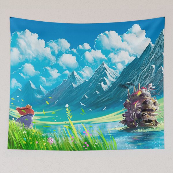 Item preview, Castle and Lake designed and sold by Syntetyc.