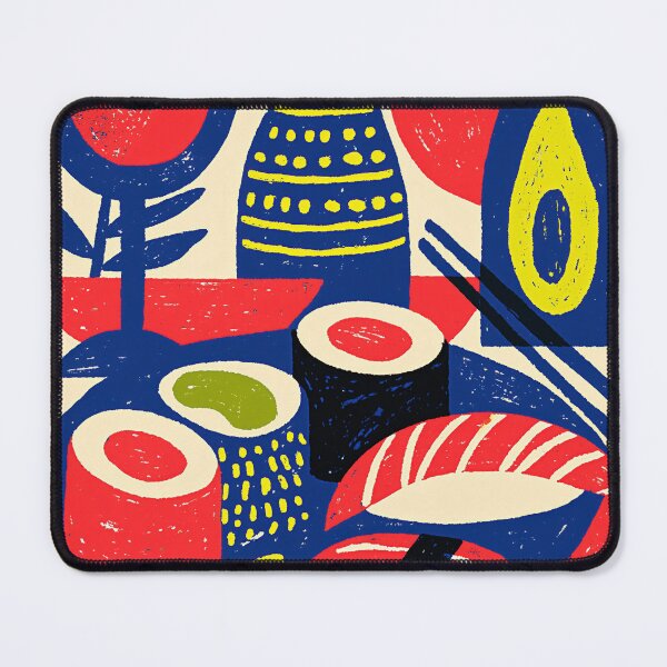 Item preview, Nigiri and Blue Fins designed and sold by Retro Type.