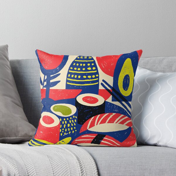 Item preview, Nigiri and Blue Fins designed and sold by Retro Type.