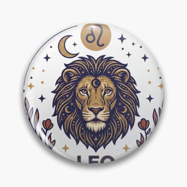 Item preview, Regal Leo Zodiac Lion King Celestial Sun Art designed and sold by Wittylayer.