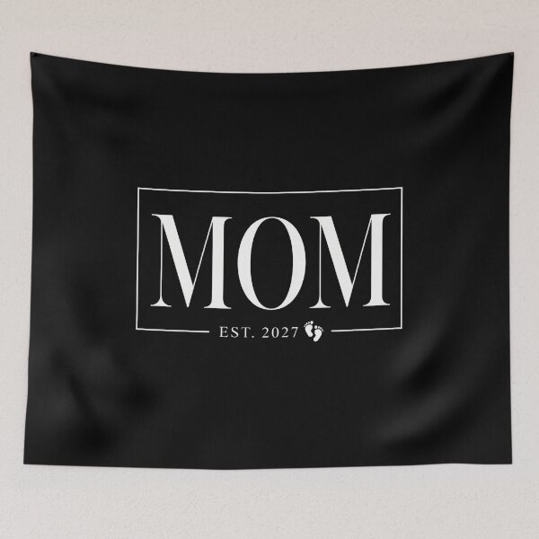 Item preview, Mama Mom Est. 2027 Expect Baby 2027 Design, Pregnancy Announcement Future Mom Clipart, Baby Reveal Graphic Design designed and sold by AsturShop.