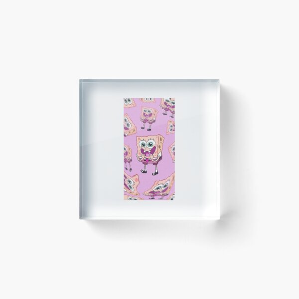 Item preview, SpongeBob SquarePants Pink Delighted designed and sold by AnzDigital.