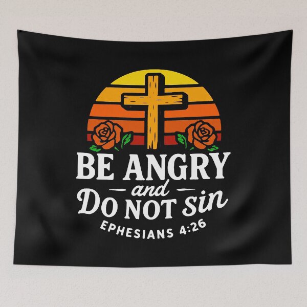 Item preview, Ephesians 4:26 Be Angry and Do Not Sin designed and sold by plushism.