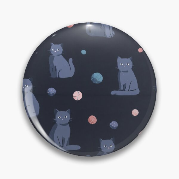 Item preview, Regal Russian Blues | Russian Blue Cat Pattern designed and sold by sundayclay.