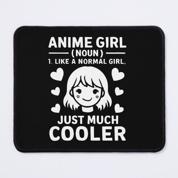 Item preview, Anime Girl Much Cooler designed and sold by SiarheiYur.