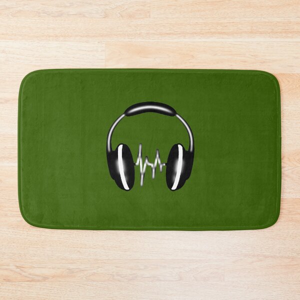 Item preview, Music Is Life Heartbeat Headphones Music Headphones DJ Oversize designed and sold by AstronautMerch.