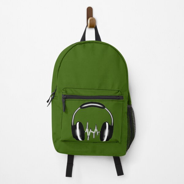Item preview, Music Is Life Heartbeat Headphones Music Headphones DJ Oversize designed and sold by AstronautMerch.