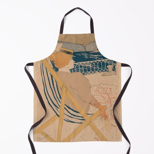 Item preview, La Passagère du 54 by Henri de Toulouse-Lautrec | Vintage Coastal Travel Art Print designed and sold by artofuniverse.