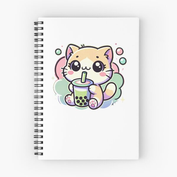 Item preview, Pastel Kitten Bubble Tea designed and sold by SiarheiYur.