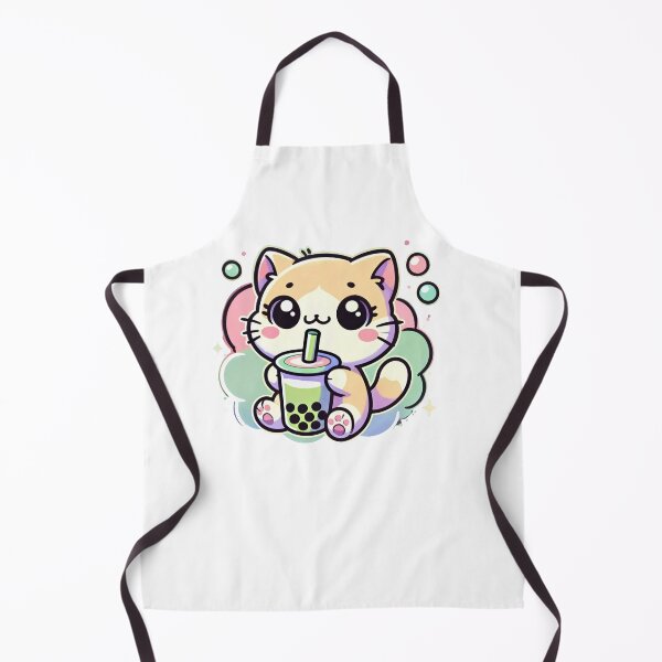 Item preview, Pastel Kitten Bubble Tea designed and sold by SiarheiYur.