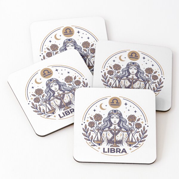 Item preview, Aesthetic Libra Zodiac Scales Balance Celestial Art designed and sold by Wittylayer.