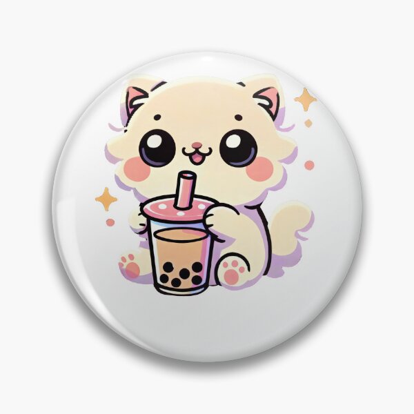 Artikelvorschau, Kawaii-Katze Boba-Tee entworfen und verkauft von SiarheiYur.