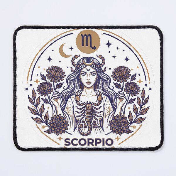 Item preview, Dark Mystic Scorpio Zodiac Scorpion Gothic Design designed and sold by Wittylayer.