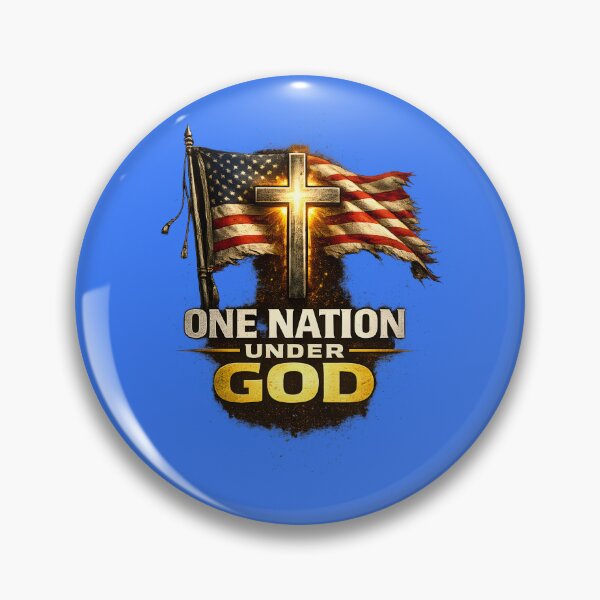 Item preview, One Nation Under God Christian Patriotic T-Shirt | Faith & Freedom Apparel designed and sold by DojoVibe.