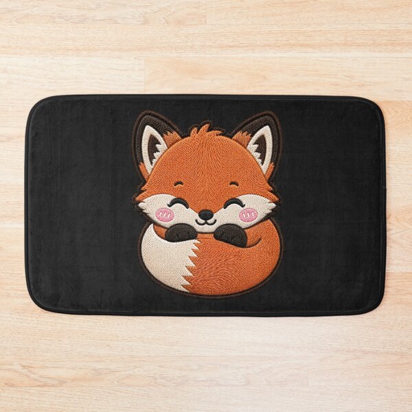 Item preview, Kawaii Baby Fox Embroidery Patch Cute Chibi Animal designed and sold by ColorSplash123.