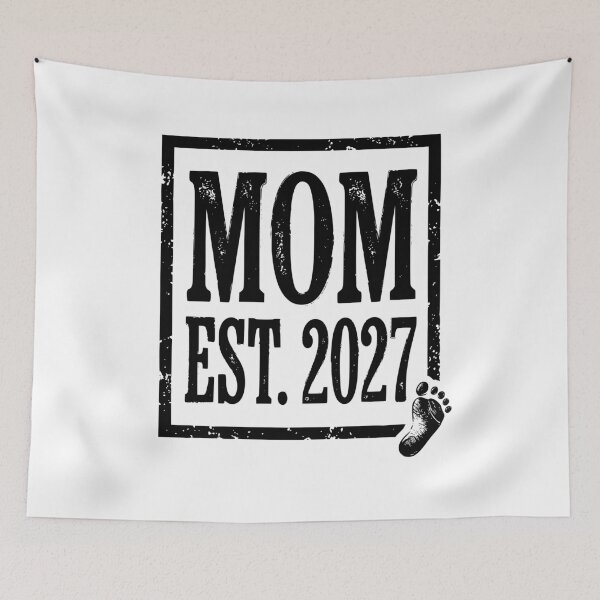 Item preview, Baby Reveal Design Mama Mom Est. 2027 Expect Baby 2027 Clipart, New Mom Pregnancy Graphic Design designed and sold by AsturShop.