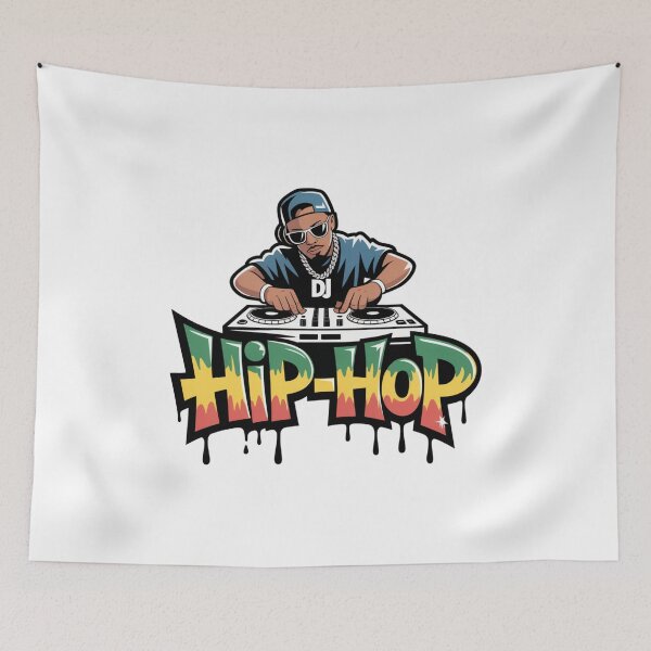 Item preview, Hip Hop DJ, Rapper, Music, DISC Jockey designed and sold by bluesquidink.