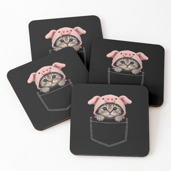 Item preview, Tabby Cat Pocket designed and sold by zoes-ink.