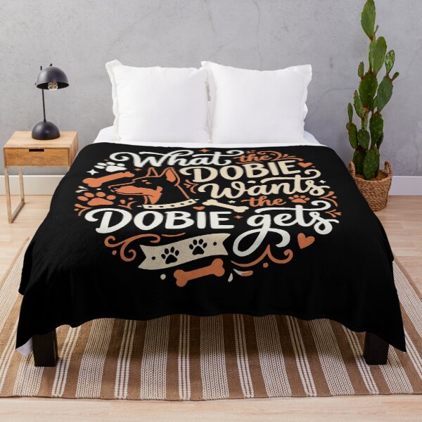 Item preview, What the Dobie Wants Doberman Pinscher Dog designed and sold by AntiqueImages.