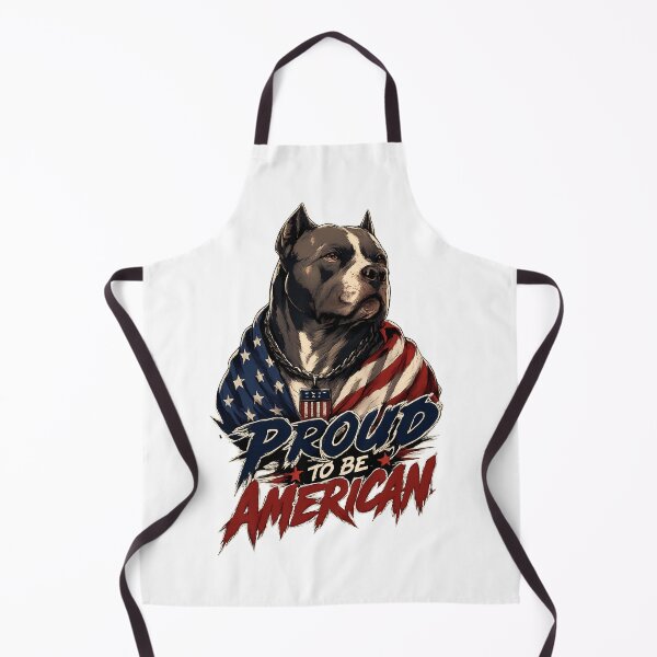 Item preview, Proud To Be American Pitbull Patriot Dog designed and sold by Rightstudio1.