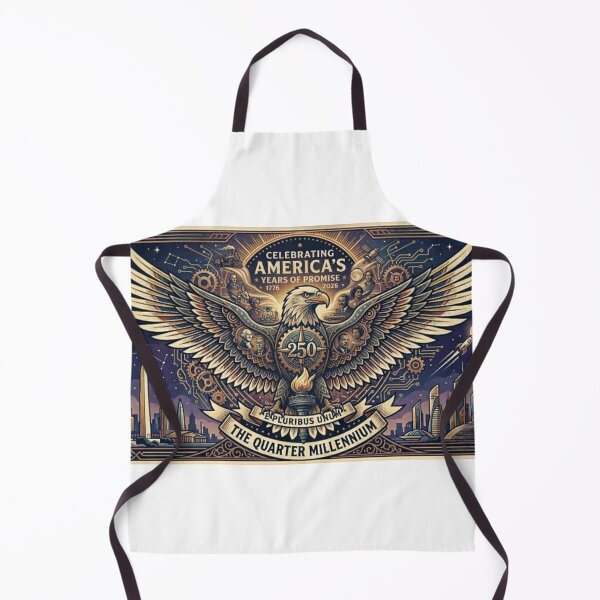 Item preview, America 250 Years: The Quarter Millennium Celebration - Vintage Patriotic Eagle Art designed and sold by Csstoree.