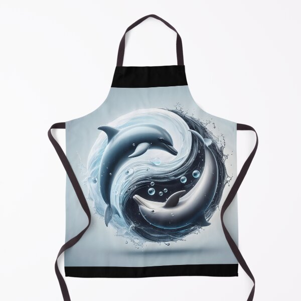 Item preview, Dolphin Yin Yang Zen Harmony Circle designed and sold by Sybille-Yates.
