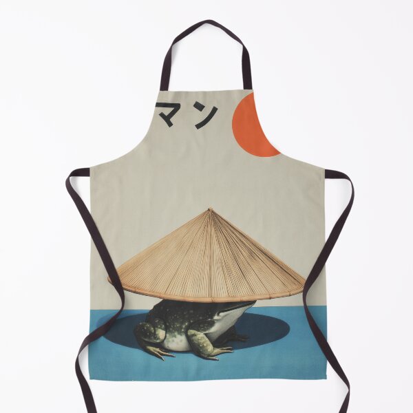 Item preview, Japandi Frog - Minimalist Japanese Zen Wall Art designed and sold by KJNihonDesigner.