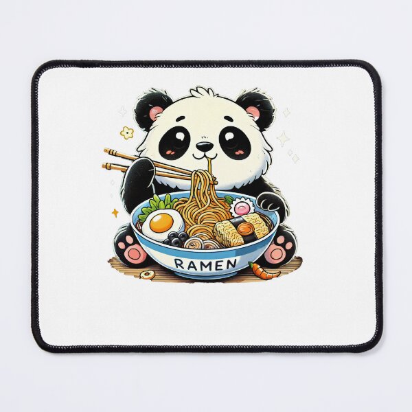 Item preview, Panda Ramen Bowl designed and sold by SiarheiYur.