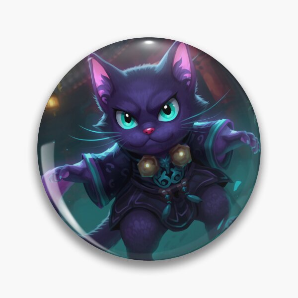 Item preview, Mystic Cat Yokai Warrior – Cute Japanese Spirit Cat Anime Art designed and sold by kaxymax.