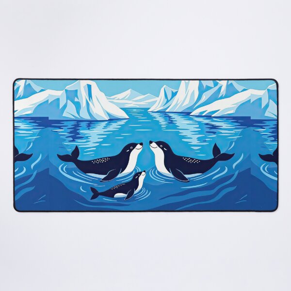 Item preview, Seal Family designed and sold by Leslie Montgomery Art.