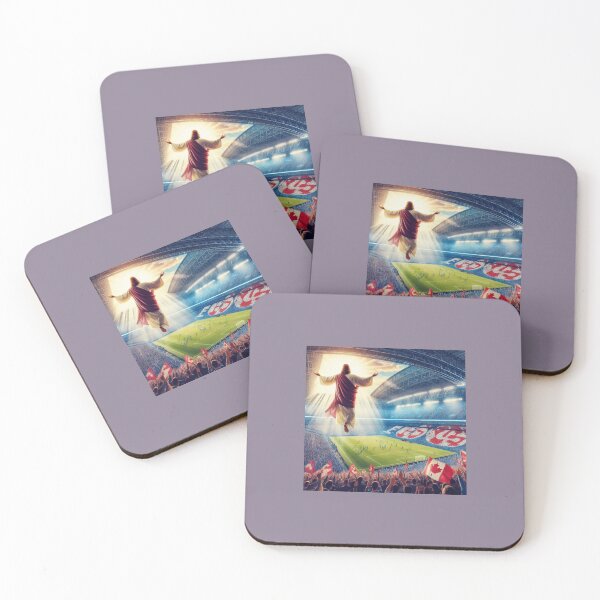 Item preview, Jesus Blessing Toronto Soccer Stadium With Strength And Victory  Main SEO  designed and sold by PaintMeWorld.