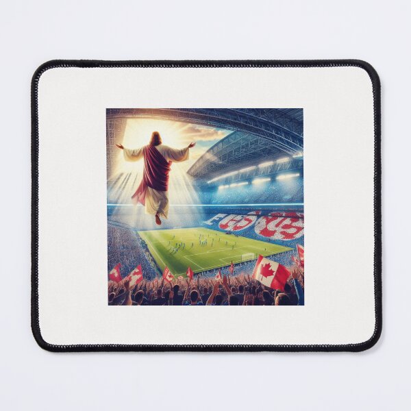 Item preview, Jesus Blessing Toronto Soccer Stadium With Strength And Victory  Main SEO  designed and sold by PaintMeWorld.