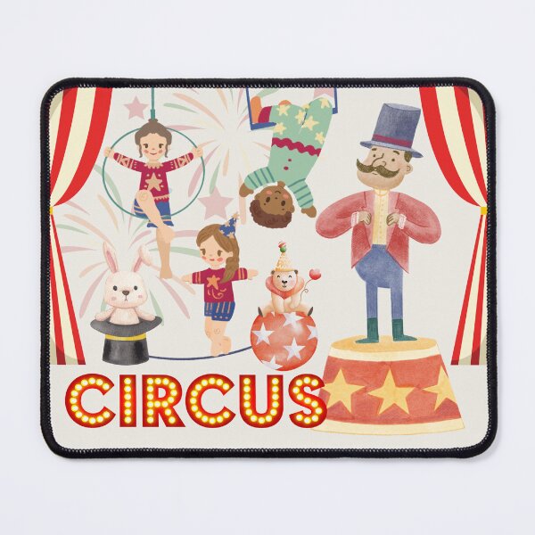 Item preview, Children at the circus designed and sold by Matieres au singulier.