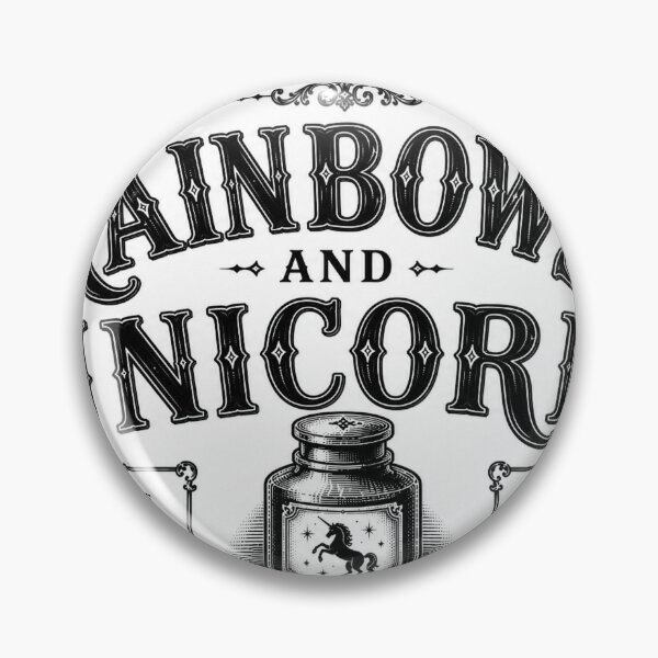 Item preview, Jar Label - Rainbows and Unicorns designed and sold by JJSizzleheimer.