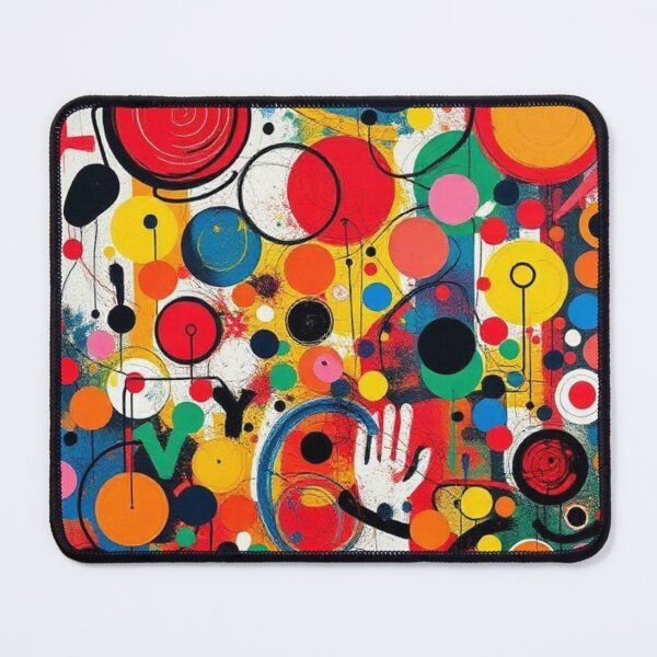 Item preview, Abstract Artwork of Colorful Circles designed and sold by RAISC.