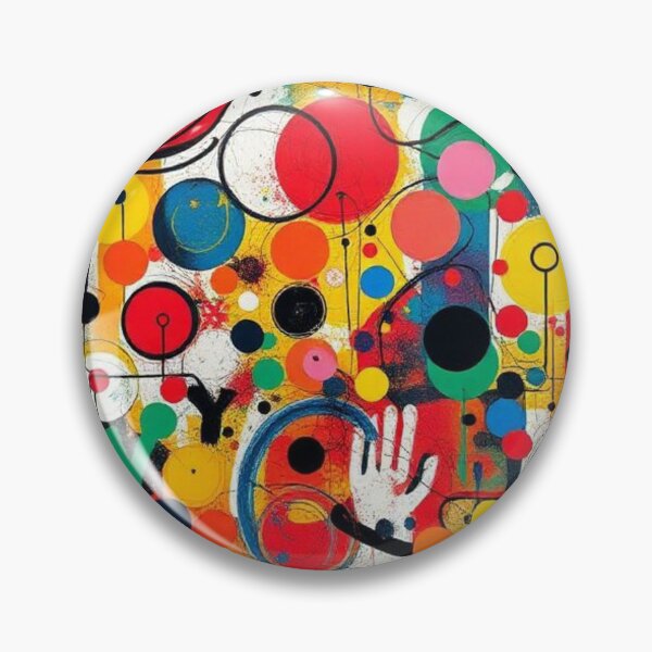 Item preview, Abstract Artwork of Colorful Circles designed and sold by RAISC.