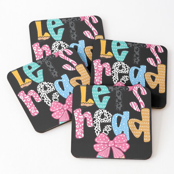 Item preview, Lets Read Reading Teacher Back To School Literacy Pencil Bow designed and sold by trangsang2584.